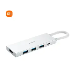 XIAOMI - Hub Adaptador Tipo C a USB-C USB 30 HDMI 4K Tranferencia 450MBs
