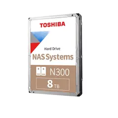 TOSHIBA - Disco Duro N300 8TB NAS SATAIII 7200RPM Cache 512MB