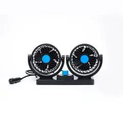 SEISA - Ventilador para Auto Carro de cabezal Giratorio 360