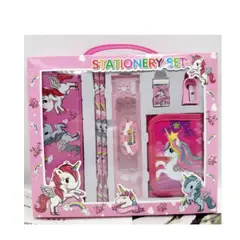 GENERICO - SET ESCOLAR PREMIUM UNICORNIO