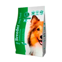GENERICO - Breeder Premium Adulto Cordero Alimento para Perros 15 Kg