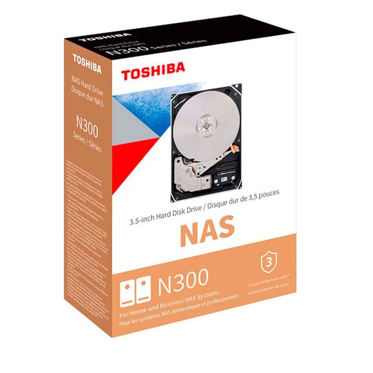 Disco Duro para NAS N300 12TB SATA 7200RPM 512MB Cache