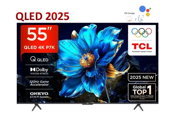 Televisor QLED 55 UHD 4K Smart TV 55P7K