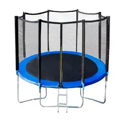 EVERBEST - Cama Elástica Trampolín Diámetro 305cm con Escalera tubo galvanizado 15MM