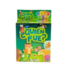 GENERICO - Juego de Mesa ¿Quién Fue - Desafío de Memoria y Agilidad