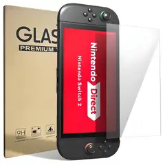 GENERICO - Protector de Pantalla de Vidrio Templado para Nintendo Switch 2