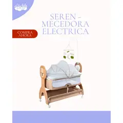 BABY - Silla mecedora electrica para bebé - MODELO GREEN