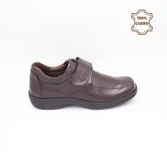 FAR WEST - Zapatos Escolares - Colegio Niño Darío Cuero Marrón