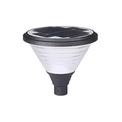 INKOMAQ CORPORATION - Luminaria Solar Decorativa Inkomaq - UFO Saturno 20W IP66 Negro