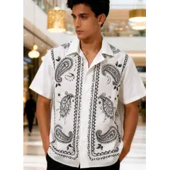 DM DEXMEN - Camisa Dexmen Bandana Noir