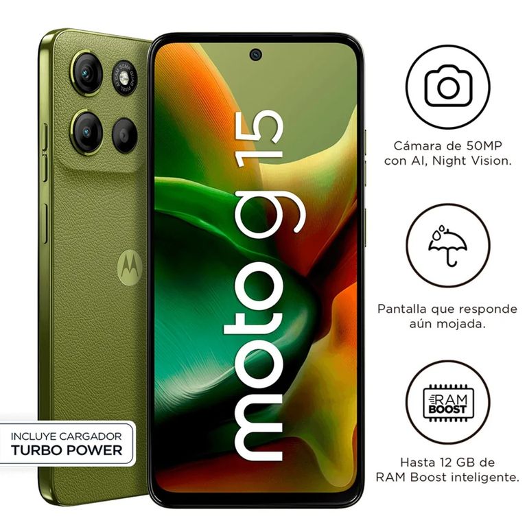 G15 4 +256gb VERDE
