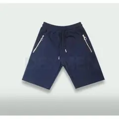DM DEXMEN - Short Dexmen Cierre Plateado Azul
