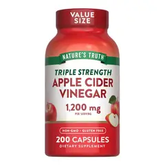 NATURE'S TRUTH - Vinagre de manzana 1200 mg 200 caps