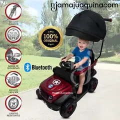 BABY - Correpasillo Guiador «EXPLORER JEEP» para Niños Red