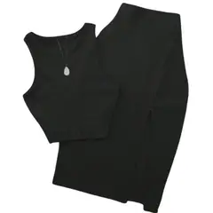 GENERICO - Conjunto de top corto y Minifalda