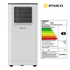 Imaco - Aire Acondicionado Portátil Digital 6500BTU
