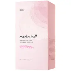 MEDICUBE - Almohadillas de tóner Salmon DNA PDRN Pink Collagen Jelly -70 Pads