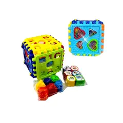 GENERICO - Encaje Cubo Didactico Grande