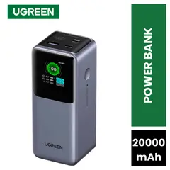 UGREEN - Power Bank 20000 mAh Carga Rápida 130W Pantalla Smart 3 Puertos Para MacBook iPad iPhone 17