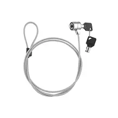 XTECH - Cable de Seguridad con Llave para Computador Portátil - 1.8 m - Acero Reforzado- XTA-111