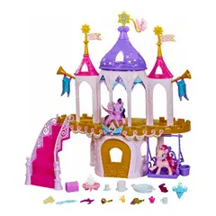 MY LITTLE PONY - Castillo de la amistad con figuras de Twilight Sparkle y Pinkie Pie