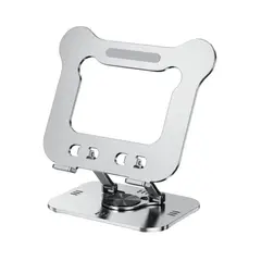 GENERICO - Soporte para laptop giratorio 360° de acero de carbono