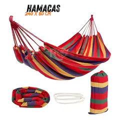 OEM - Hamaca de lona para Exteriores e Interiores y Campamentos