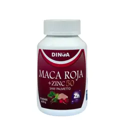 DINOA - Maca Roja & Zinc cápsulas x 100 /Energía / Bienestar / Equilibrio Hormonal