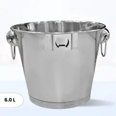 GENERICO - Hielera de Acero Inox con Abridor 6 L