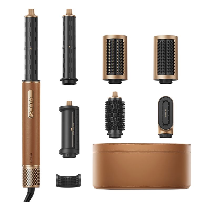 Moldeador de Pelo AirStyle Pro 7 en 1 Dorado Oscuro