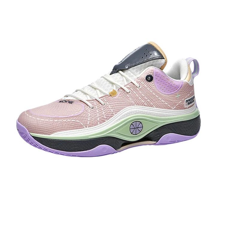 Zapatos entrenamiento baloncesto que brillan en la oscuridad - Caqui