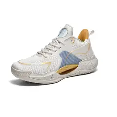 DANWEILE - Zapatos entrenamiento deportivos antideslizantes para exteriores Beige