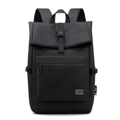 TIOZONEY - Mochila minimalista de gran capacidad-Negro
