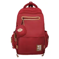 TIOZONEY - Mochila de gran capacidad-Rojo