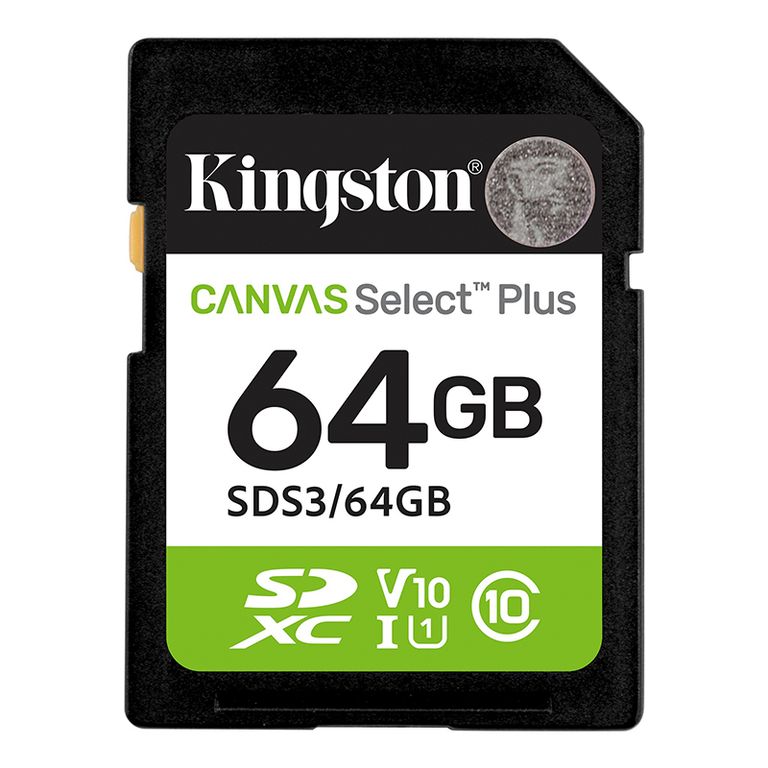 Memoria Card SD SD Canvas Select Plus 64GB UHS-IU1V10