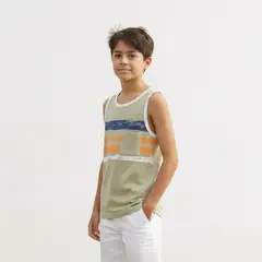 LE PETIT COMPANY - Polo Manga Cero Bividi Niño Algodón Bolsillo Arena ANG Kidz