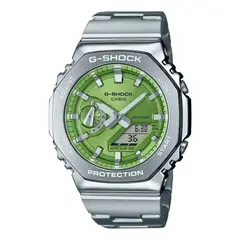 G-SHOCK - Reloj GM-2110D-3A Hombre Acero Plateado