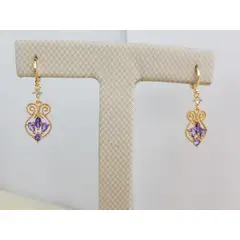 GENERICO - ARETES STRASS ABANICO