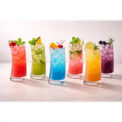 GENERICO - SET X 6 VASOS COCTEL MODERNO