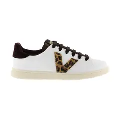 VICTORIA - ZAPATILLA URBANA EFECTO PIEL & ANIMAL PRINT