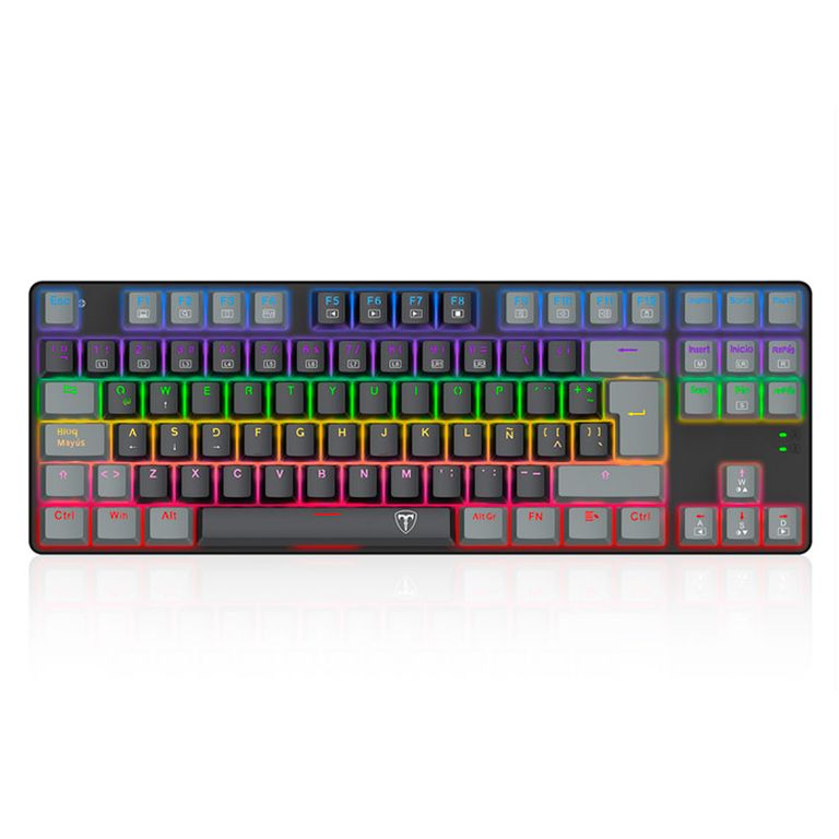 Teclado Mecánico BORA LITE Red NegroGris T-TGK313BG-LIT