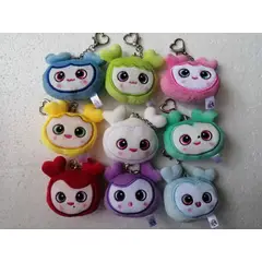 GENERICO - Paquete de 9 llaveros Lovelys peluche coreano peluche TWICE kpop