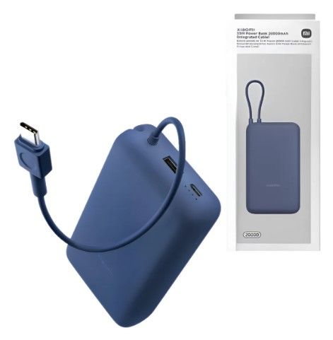 33W Power Bank 20000mAh Fast Charger Cargador Portatil