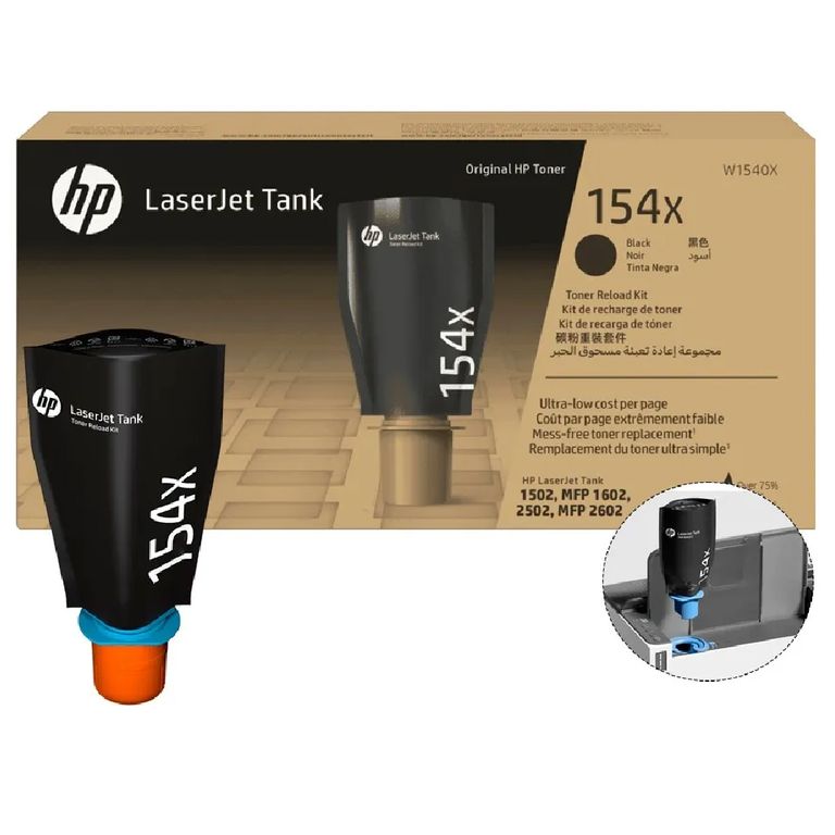 Toner 154X (W1540X) P/ LJ 1502 / 1602W / 2602SDW 5.000 PAG