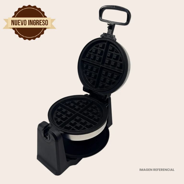 Waflera Eléctrica 750W con Antiadherente - FZ-822WF