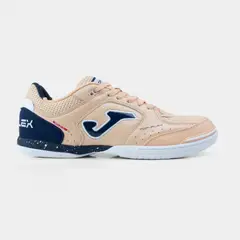 JOMA - Zapatillas Futbol Sala Top Flex 2608 IN Beige Azul