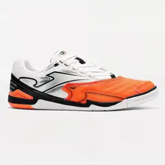JOMA - Zapatillas Futbol Sala Cancha 2608 IN Blanco Naranja