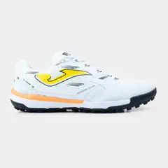 JOMA - Zapatillas Futbol Liga 5 2602 TF Blanco Amarillo Negro