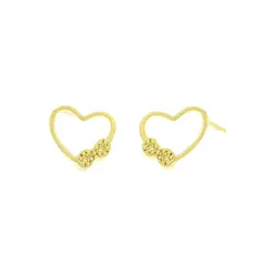 BALIQ - Aretes Infinito Cora Goldensilver