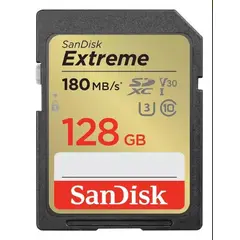 SANDISK - Memoria Sd 128gb - R180mb - W90mb - Extreme